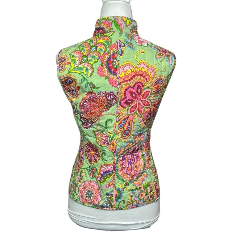 Escada Sport Floral Quilted Vest - Multicolor - Picture 3 of 6